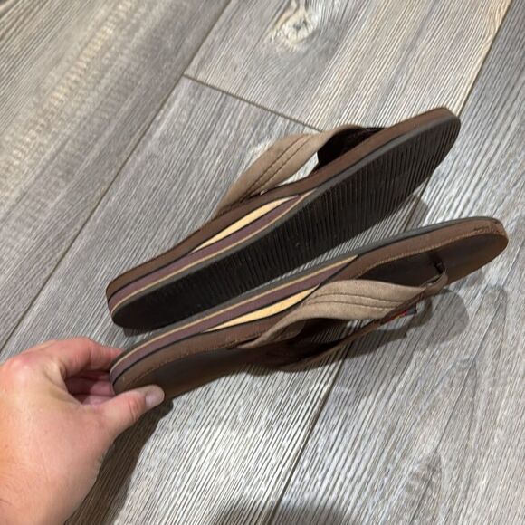 Rainbow Sandals Leather Double Layer Arch Support with a 1” Strap - Picture 5 of 8